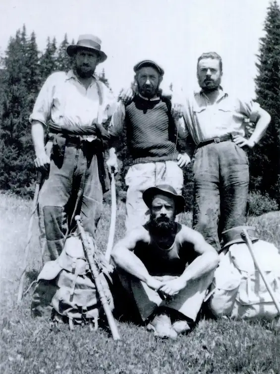 André Bottoier, Umbert Chocolat, Kik Ravier, Clovis Pézet