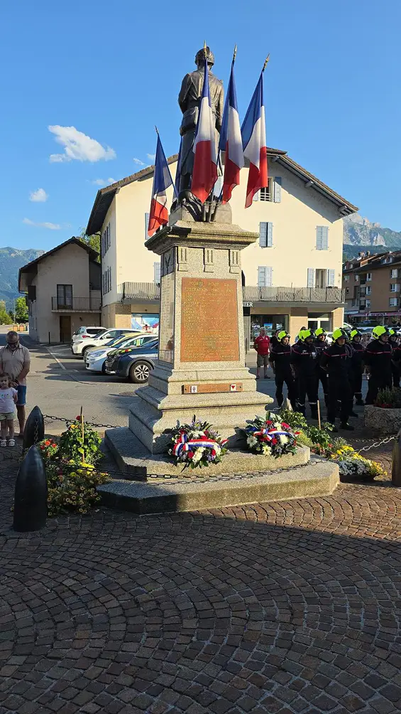 Marignier — Commémoration du 14 juillet 2025
