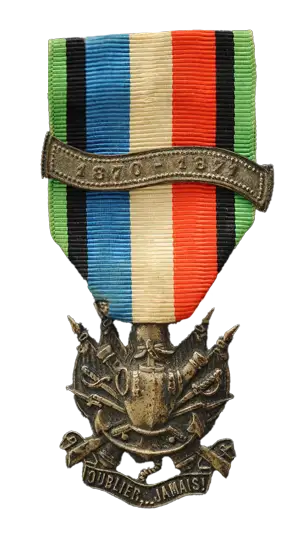 29735,Médaille commémorative de la guerre 1870-1871,