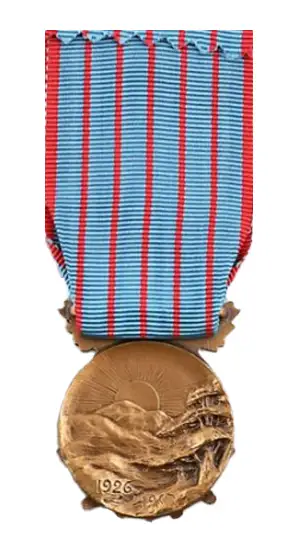 Médaille commémorative du Liban 1926