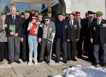 Les membres de l’AALE SMB, anciens légionnaires ou sympathisants attachés aux traditions et à l’esprit de famille au sein de la Légion étrangère, lors de l’assemblée générale aux Ollières en décembre 2021. Archives photo Le DL