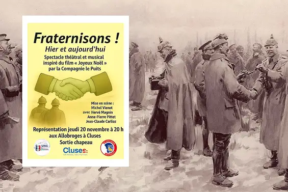 C’était il y a près de 122 ans : en décembre 1914, les soldats des deux camps fraternisent. La trêve officieuse va durer près d'une semaine avant que les autorités militaires n'y mettent un terme.