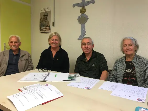 Le nouveau bureau du Comité du Souvenir Français de Thônes