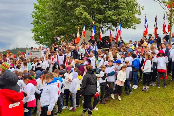 Plateau de plaine-Joux — Chemins de la mémoire 2024 (USEP)