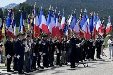 L’appel du 18 juin, 84e anniversaire commémoré sur le plateau des Glières