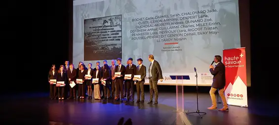 Poisy — Cérémonie de remise des prix du Concours national de la Résistance et de la Déportation 2025 (CNRD)