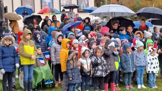 Remise diplôme de petit veilleur à Villard — Vallée Verte