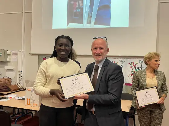 Diplômes de l’école des jeunes porte drapeaux