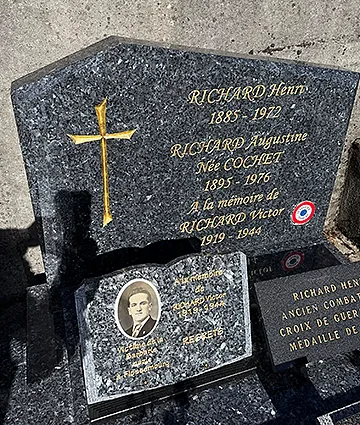 Résistant et déporté Haut-savoyard — RICHARD Victor Julien Albert