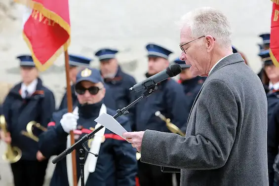 Saint-Gervais — Commemoration du 11 novembre 2024 — Photo Byzance Photos Reportages Saint Gervais les Bains