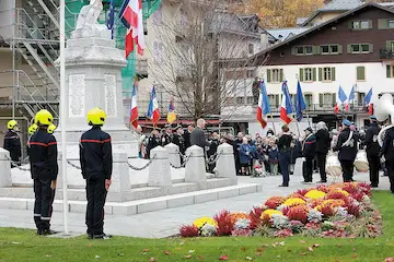 Saint-Gervais — Commemoration du 11 novembre 2024 — Photo Byzance Photos Reportages Saint Gervais les Bains