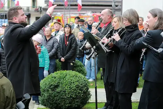 Saint-Gervais — Commemoration du 11 novembre 2024 — Photo Byzance Photos Reportages Saint Gervais les Bains