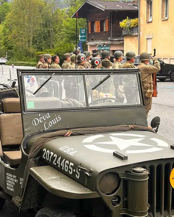 Saint-Gervais — Cérémonies commémoratives des 80 ans de la victoire du 8 mai 1945