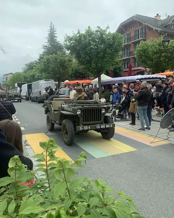 Saint-Gervais — Cérémonies commémoratives des 80 ans de la victoire du 8 mai 1945