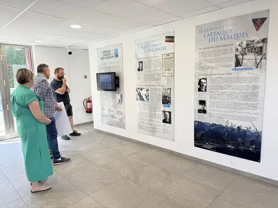 Exposition sur la tragédie du 23 juillet 1944