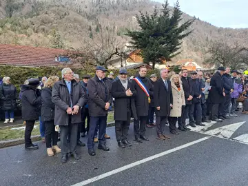 Saint-Jeoires — 82ᵉ anniversaire de l’attaque du hameau de Pouilly,