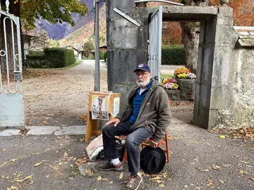 Samoëns — La quête nationale 2025 du Souvenir français avec Jean-Michel Mosbach