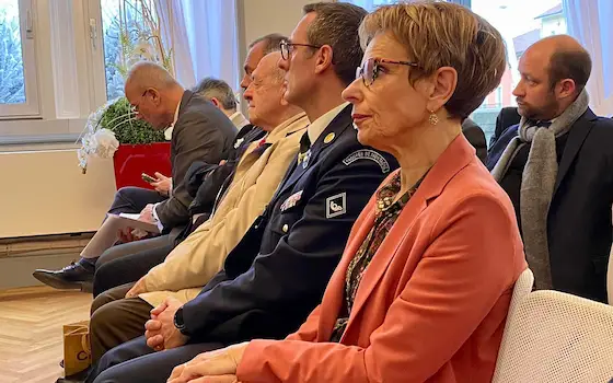 Assemblée Souvenir Français de Haute-Savoie 2022 - lieutenant-colonel Ludovic Rougelot - Marie-Anthoinette METRAL - Cluses