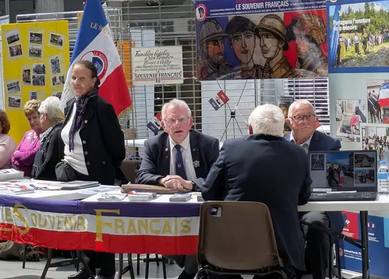 Le Souvenir Français 74 présent à la 2nd édition du Forum des associations mémorielles