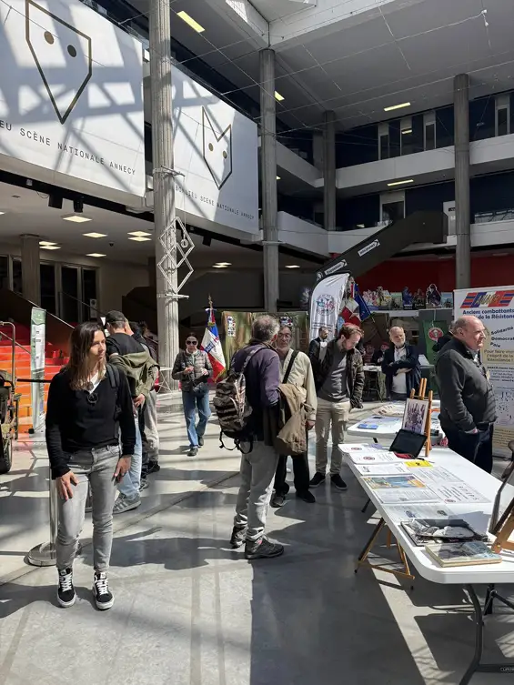 Le Souvenir Français 74 présent à la 2nd édition du Forum des associations mémorielles
