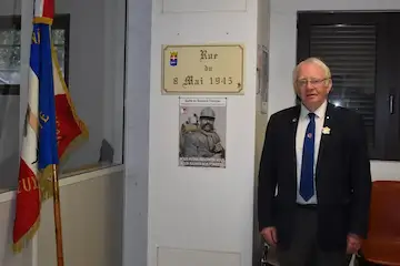 Guy Delaval, président du comité d’Annecy du Souvenir français. Photo Le DL/Y.F.