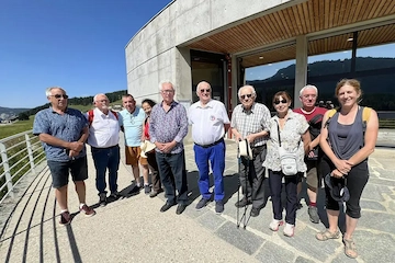 Médaillés du souvenir Français - La grande médaille d’honneur du Souvenir Français 74 remise à Gérard Métral