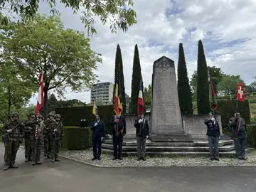 Le Souvenir Français de Haute-Savoie présent à la cérémonie U.A.C.F 2025 de Lausanne