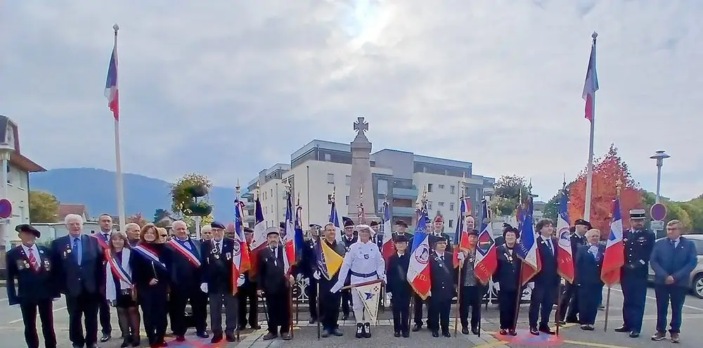 Lors de l’assemblée générale du comité de la Savoie, la délégation du Souvenir Français de Haute-Savoie a été représentée par son vice-président, Bernard Métral, invité très cordialement par le Souvenir Français de Savoie.
