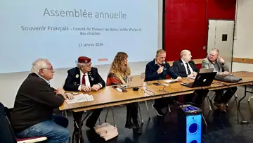 Thonon-les-Bains : une Assemblée générale engagée pour le devoir de mémoire