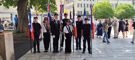 Thonon — Commémoration du 14 juillet 2025