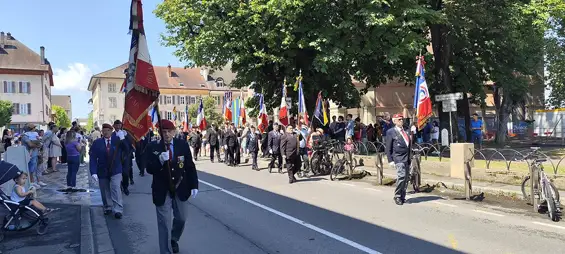 Thonon — Commémoration du 14 juillet 2025