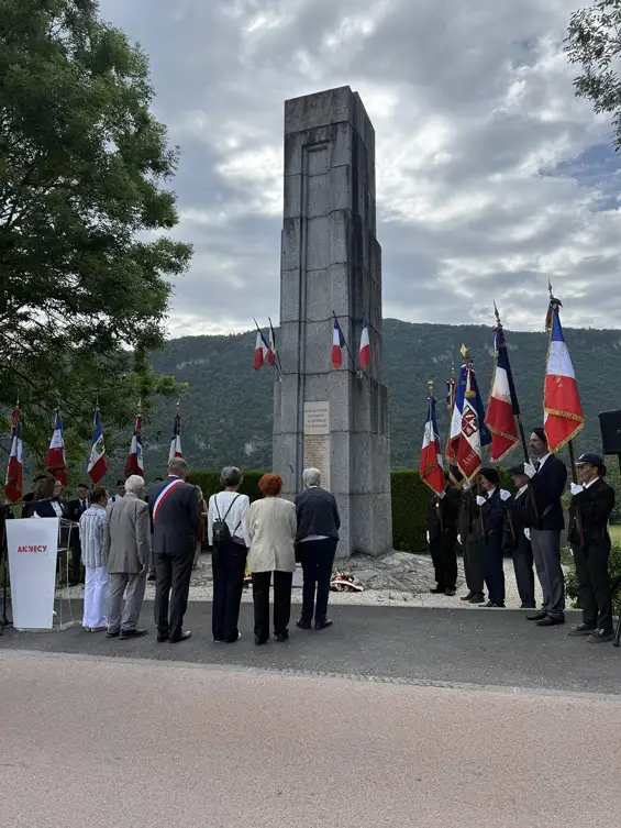 Seynod — Monument aux quarante patriotes fusillés de Vieugy