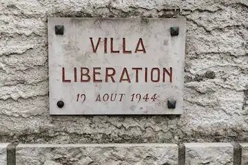 Veyrier-du-Lac — Plaque Villa « LIBÉRATION »