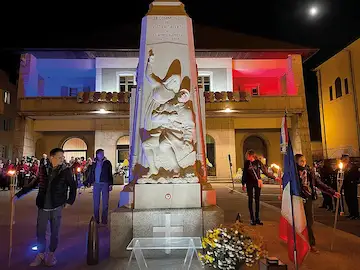 Le monument a été rénové par la commune avec un très fort soutien du Département de la Haute-Savoie.