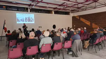 Laurent Demouzon —Viuz-en-Sallaz — Conférence : Les Alpes, un champ de bataille oublié – 1944 / 1945